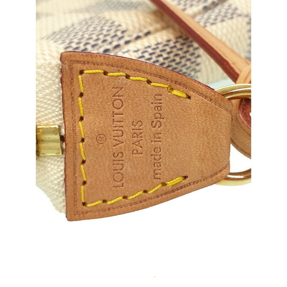 Louis Vuitton Pouch Damier Accessory Accessoires Azur White Pochette - Picture 8 of 8